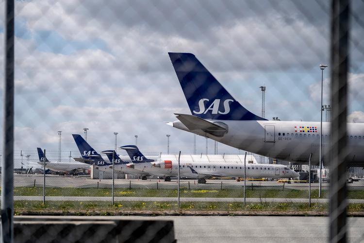 En strejke blandt 1.000 piloter vil sætte en stopper for mindst halvdelen af SAS flyvninger. Foto: Tariq Mikkel Khan