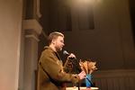 Inden Thorkil Jacobsen blev leder af Literaturaus, har han blandt andet dyrket poetry slam og været danmarksmester to gange og europamester en enkelt gang. 