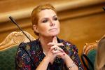 Inger Støjberg fotograferet 21. december, hvor hun efter sin dom i rigsretssagen blev kendt uværdig til at sidde i Folketinget.  Foto: Jens Dresling