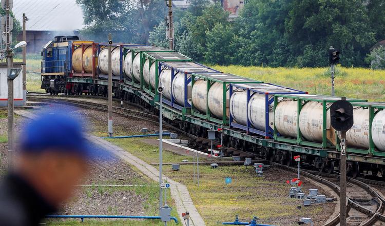 Russiske varer stoppes af Litauen på vej ind til Kaliningrad-enklaven.. Rusland er rasende.
 Foto: Vitaly Nevar/Ritzau Scanpix