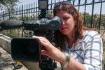 Shireen Abu Akleh, kendt palæstinensisk tv-reporter - blev dræbt af israelsk soldat, vurderer FN
 Foto: -/Ritzau Scanpix