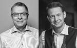 Declan Hill (til højre) vender Jens Sejer Andersen (til venstre) og Play the Game ryggen. 