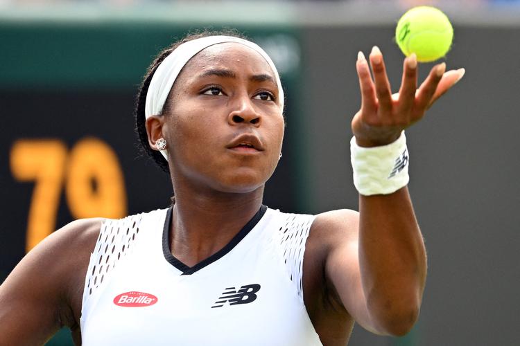 Cori Gauff er ved at udvikjle sig til en af de politiske stemmer på WTA Tour. Foto: Sebastien Bozon/Ritzau Scanpix