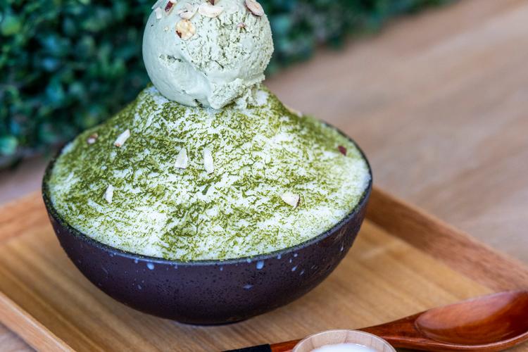 Bing ChaBingsu med matcha. Foto: Nikolai Linares