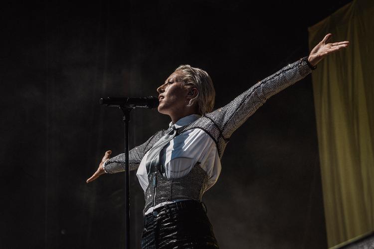 Drew Sycamore fik en god generalprøve på sin Roskilde-optræden, da hun i sidste uge gav koncert på Tinderbox i Odense.  Foto: Helle Arensbak/Ritzau Scanpix