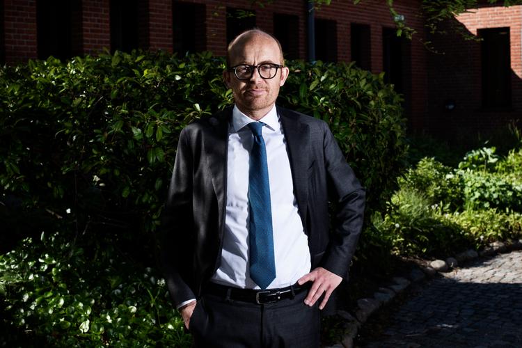 Martin Præstegaard er finansdirektør og viceadm. direktør i ATP og har ansvaret for blandt andet hele udbetalingsdelen. Foto: Gregers Tycho   Foto: Gregers Tycho