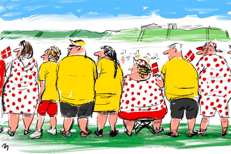 Tegning  Mette Dreyer