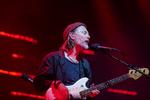 The Smile med Thom Yorke i front spillede sin første koncert i Danmark på Roskilde Festival.  Foto: Marcus Emil Christensen