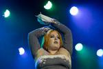 Jada havde sørget for et show i det helt store format til Orange Scene. Samtidig holdt hun det personligt og nærværende. Foto: Marcus Emil Christensen