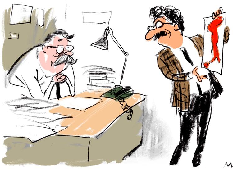 Tegning: Mette Dreyer Foto: Mette Dreyer/POLITIKEN