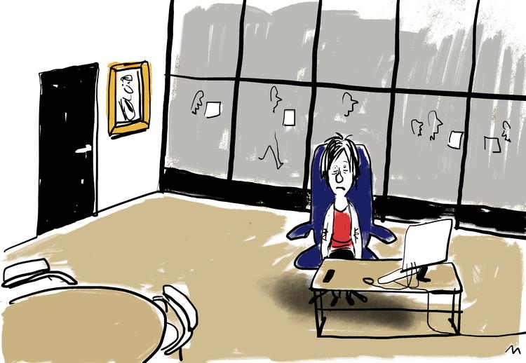 Arkivtegning Mette Dreyer