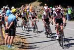 Vegard Stake Laengen  leverede et stort stykke arbejde, da Pogacar fredag vandt 7. etape. Den norske rytter kom fredag med corona i kroppen i mål som næstsidste mand med et tidstab på over 22 minutter. Foto: Thomas Samson/Ritzau Scanpix