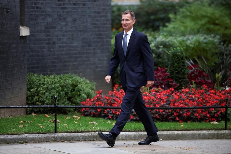 Jeremy Hunt  tabte i 2019 en afstemning om formandsposten til Boris Johnson. Nu forsøger han igen. Foto: Henry Nicholls/Ritzau Scanpix