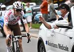 26-årige O’Connor lå nummer 86 i klassementet - godt 50 minutter efter Tadej Pogacar i den gule førertrøje. Foto: Anne-christine Poujoulat/Ritzau Scanpix