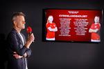 Udtagelse EM-truppen i kvindernes fodbold. 	Landstræner Lars Søndergaard  til DBU's pressemøde.    Arkivfoto Jens Dresling