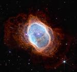 Andet offentliggjorte billede er af en døende stjerne. Foto: Handout/Ritzau Scanpix