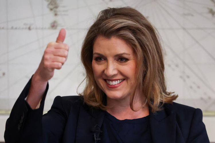 Penny Mordaunt er nu bookmakernes favorit til at afløse Boris Johnson. Foto: Henry Nicholls/Ritzau Scanpix