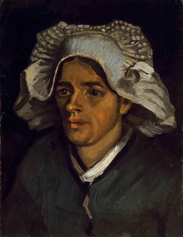 Selvportrættet er opdaget på bagsiden af maleriet ’Head of a Peasant Woman’, der i 1960 blev doneret til National Galleries of Scotland af en fremtrædende advokat fra Edinburgh. Foto: The National Galleries of Scotland