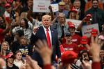Donald Trump ved et 'Save America'-møde i Alaske i lørdags.  Foto: Patrick T. Fallon/Ritzau Scanpix