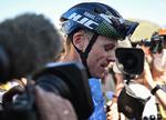 Chris Froome er mere end 50 minutter efter de bedste ryttere i klassementet.  Foto: Marco Bertorello/Ritzau Scanpix