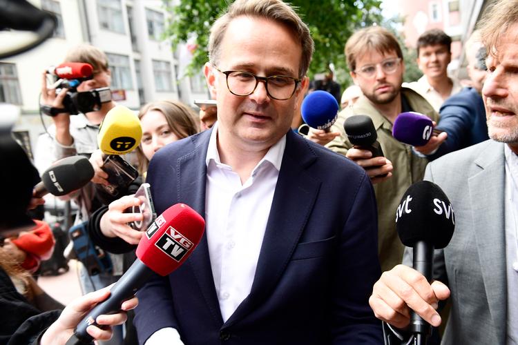 Mats Wilhelm Ruland sidder med ved forhandlingsbordet og prøver at få SAS og piloterne til at enes om en ny overenskomst.  Foto: 12120 Chris Anderson/tt/Ritzau Scanpix