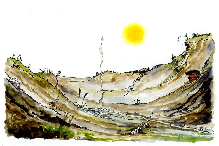 Tegning  Roald Als