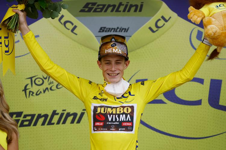 Danskerfeberen er steget, og TV2 kan fortælle om helt usædvanlige seertal under det danskerdominerede Tour de France i år. (REUTERS/Christian Hartmann) Foto: Christian Hartmann/Ritzau Scanpix