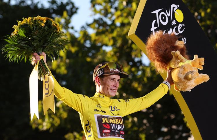 Triumfen på de franske landeveje udløser markant høst af både penge og verdensranglistepoint.
 Foto: Thomas Samson/Ritzau Scanpix