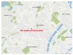 Angrebet skete på Borups Allé 113 på Frederiksberg.  