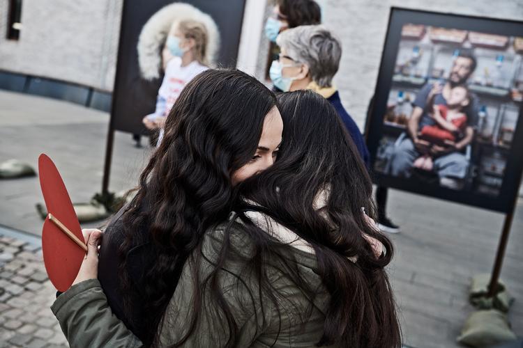 Flere steder i landet har der været demonstrationer mod hjemsendelserne af syriske flygtninge. (arkivfoto) Foto: Christer Holte