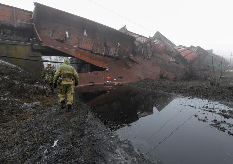 Ukrainske og russiske soldater har udkæmpet hårde kampe i området omkring atomkraftværket, hvor sikkerheden flere gange har været kompromitteret. (arkivfoto) Foto: Stringer/Ritzau Scanpix