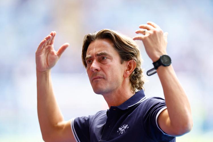 Thomas Frank tager hul på sin anden sæson som Premier League-træner med stor tiltro til holdets chancer. Foto: Andrew Boyers/Ritzau Scanpix