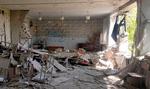 Dnipropetrovsk-regionen har været udsat for gentagne bombardementer. Her ses en ødelagt uddannelsesinstitution i regionen. Foto: Str/Ritzau Scanpix