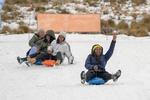 Afriski, der ligger i 3.000 meters højde i Maluti-bjergene i Lesotho, er det eneste fungerende skisportssted i Afrika syd for ækvator. Foto: Jerome Delay/Ritzau Scanpix