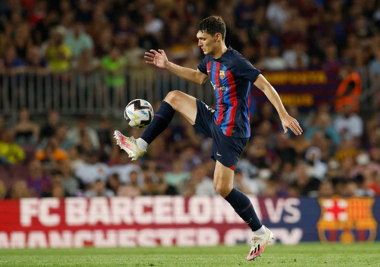 Andreas Christensen fik sin debut i La Liga lørdag aften. Foto: Albert Gea/Ritzau Scanpix