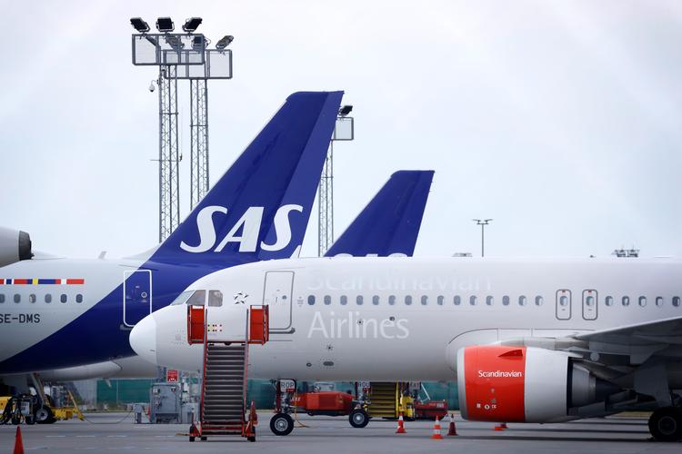  I 15 dage stod mange SAS-fly parkeret i Kastrup på grund af den 15 dage lange pilotstrejke, som trækker tydelige spor i SAS regnskab, som viser et underskud på 1,3 milliarder kroner på blot et kvartal. Foto: Jens Dresling