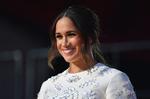 Hvad gør man, når man ikke længere skal være del af en kongelig familie? Meghan, hertuginden af Sussex, har fået sig en podcast. Og 134 millioner kroner af Spotify for at lave den.   Foto: Angela Weiss/Ritzau Scanpix