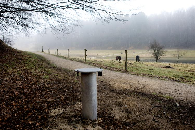 En 17-årig dreng er blevet varetægtsfængslet i fire uger for at have affyret skud på et stisystem i Brabrand omkring Edwin Rahrs Vej. Foto: Casper Dalhoff