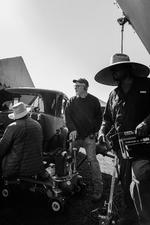 David Fincher har været nomineret til en oscar som bedste instruktør tre gange, senest i 2021 for 'Mank'. Her ses han på settet til 'Mank', der handler om Herman J. Mankiewicz, der skrev manuskriptet til filmen 'Citizen Kane'. Foto: Gisele Schmidt/Netflix