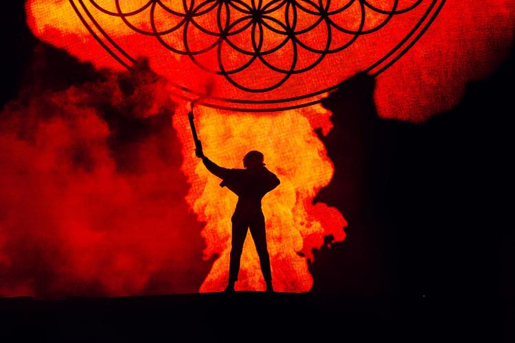 Et af årets hovednavne på Reading Festival var det britiske rockband Bring Me The Horizon.  Foto: James Bridle