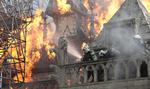 Der parisiske brandkorps blev sat på en gigantisk opgave, da byens vartegn, Kirken Notre Dame, brændte i april 2019. Foto: David Koskas