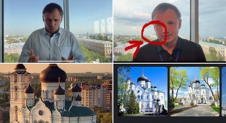 Stremousov-optagelserne er analyseret af bl.a. den ukrainske blogger Serhij Sternenko, der har været med til at stedfæste optagelserne til den russiske by Voronezh. Foto: Skærmdump/Serhij Sternenko