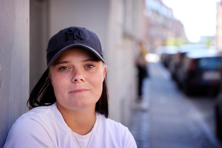Jenni Maria Nielsen har været hjemløs i over to år - men er det ikke længere Foto: Jens Dresling