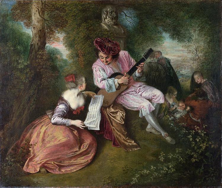 Maleri Jean-Antoine Watteau/Public Domain