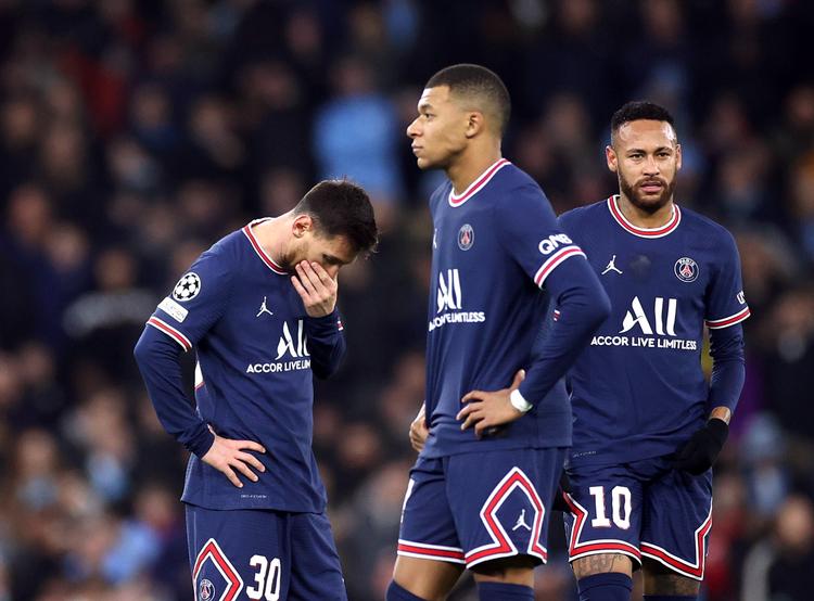 PSG råder over et fantastisk hold med Lionel Messi, Kylian Mbappe og Neymar, men trioen er også enormt løntung.  Foto: Carl Recine/Ritzau Scanpix