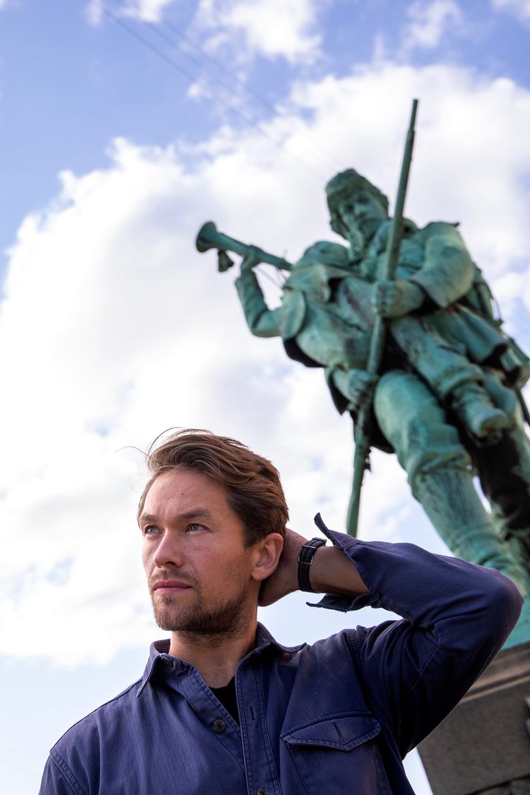 Den norske skuespiller Jakob Oftebro har efterhånden medvirket i en lang række danske filmproduktioner.  Foto: Finn Frandsen