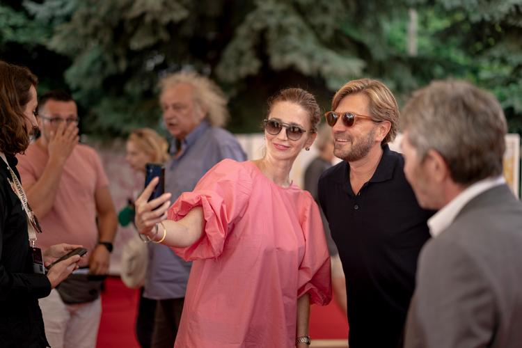 Ruben Östlund ses her på Sarajevo Filmfestival i 2022.  Foto: Christian Falck Wolff
