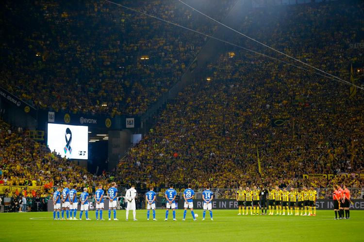 I aften skal FC København spille i Dortmund. Inden da har der været drama uden for banen. Foto: Thilo Schmuelgen/Ritzau Scanpix