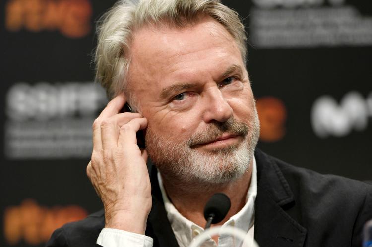 Sam Neill er født i Nordirland, men har boet i New Zealand det meste af sit liv. Siden han var med i Jurassic Park i 1993, 
 har han haft masser af rolletilbud.   Foto: Clemens Niehaus/geisler-fotopres/Ritzau Scanpix