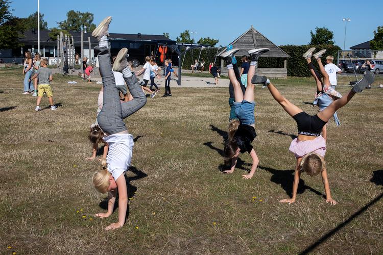 Hashøjskolen i Slagelse har en høj social trivsel, på 4,4 ud af 5 i ministeriets store, årlige trivselsmåling af landets folkeskoler. (arkivfoto) Foto: Finn Frandsen